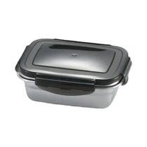Container De Armazenamento De Alimentos Hermético Em Aço Inoxidável 304 Com Tampa, Caixa De Almoço Container De Armazenamento De Alimentos Hermético Em Aço Inoxidável 304 Com Tampa, Caixa De Almoço