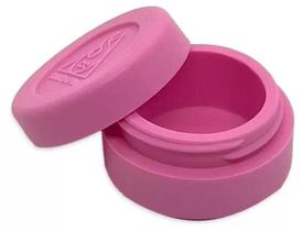 Container de Silicone Grande c/ Divisória Squadafum - Rosa Claro Container de Silicone Grande c/ Divisória Squadafum - Rosa Claro