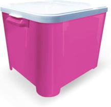 Container para ração 15 kg (rosa)