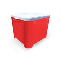 Container para racao 15 kg (vermelho)