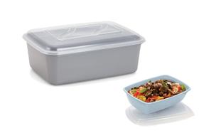 Container Versatil Retangular Plastico com Tampa Transparente 3,0 Lts - PANAMI