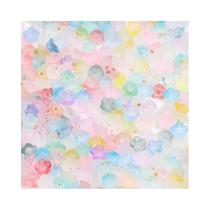 Contas Acrílicas Multicoloridas De 6mm Lily of the Valley, 300 Peças Para Fazer Joias DIY