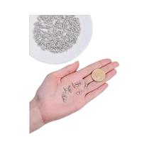 Contas De Charme Em Forma De Asa De Anjo 200pcs Contas Soltas Para Pulseira E Colar De Natal