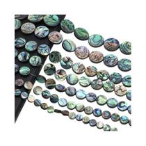 Contas De Concha Natural 5pcs Contas Soltas De Abalone Para Fazer Joias DIY Charms Acessórios Para Contas De Concha Natural 5pcs Contas Soltas De Abalone Para Fazer Joias DIY Charms Acessórios Para