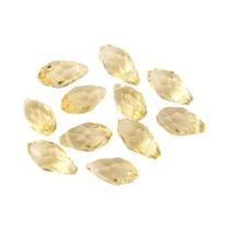 Contas De Cristal Em Forma De Gota Transparentes Para Fazer Joias DIY, Contas Facetadas Austríacas