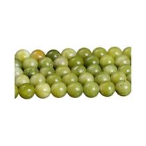 Contas De Jade Verde Jasper, Pedra Natural Redonda Solta Para DIY, Colar, Pulseira E Fabricação De