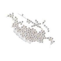 Contas De Metal Douradas Em Forma De Bola 50-1500pcs 2-8mm Contas Espaciadoras Soltas Para Fazer Contas De Metal Douradas Em Forma De Bola 50-1500pcs 2-8mm Contas Espaciadoras Soltas Para Fazer