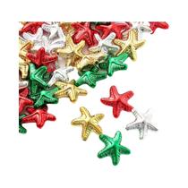Contas De Natal UV Coloridas 10 20pcs Estrelas Flocos De Neve Vento Furacão Estrela-do-Mar Para