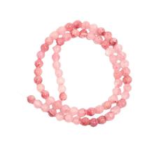 Contas De Pedra De Jade Persa Natural Rosa 4-12mm Gemas Soltas Para DIY Pulseira Colar Fabricação De