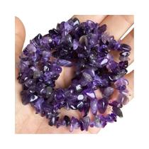 Contas De Pedra Natural Olho De Tigre Ametista 5-8mm Chips Irregulares Espaçadores Para DIY Pulseira