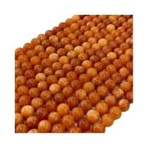 Contas De Pedra Natural Sunstone Laranja Moonlight 6mm 8mm 10mm Acessórios De Joias DIY Esmeralda