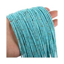 Contas De Pedra Natural Turquesa 2mm Contas Soltas Para Fazer Joias DIY Acessórios Para Colares E Contas De Pedra Natural Turquesa 2mm Contas Soltas Para Fazer Joias DIY Acessórios Para Colares E