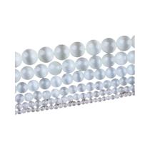 Contas De Pedra Olho De Gato Branca 4/6/8/10/12mm Opala De Grau a Para Fabricação De Joias DIY