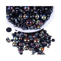 Contas De Pérola Imitada ABS Em Forma De Meia Lua 3-12mm Para DIY Artesanato Em Unhas E Confecção De