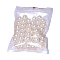 Contas De Pérola Imitada Em Marfim 4-14mm Com Furo, Pérolas Acrílicas Soltas Para Fazer Joias DIY