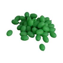 Contas De Pesca Luminosas Verde E Vermelha 100PCS Contas De Borracha Macia Para Isca Com Gancho Contas De Pesca Luminosas Verde E Vermelha 100PCS Contas De Borracha Macia Para Isca Com Gancho