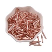 Contas De Vidro Checas Longas 2.5X15mm 8/0, Tubos Bugle, Charms E Espaçadores Para Joias DIY,