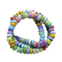 Contas De Vidro Checo Glaseadas Redondas Planas De 5/6/7mm 100pcs Para DIY Joias Colar Pulseira Contas De Vidro Checo Glaseadas Redondas Planas De 5/6/7mm 100pcs Para DIY Joias Colar Pulseira