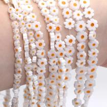 Contas De Vidro Lampwork Em Forma De Flor 4-8mm, Contas Espaciadoras Soltas Para Artesanato De Contas De Vidro Lampwork Em Forma De Flor 4-8mm, Contas Espaciadoras Soltas Para Artesanato De