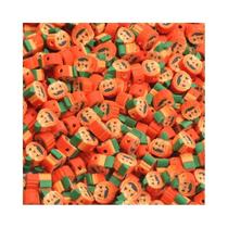 Contas Espaçadoras De Argila Polimérica Com Tema De Halloween (Caveira, Abóbora, Teia De Aranha) 20,