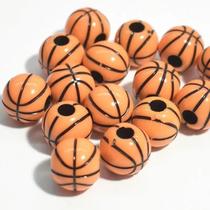 Contas Esportivas Acrílicas De 10mm 12mm, Pacote De 50 Peças Para Pulseira Diy, Colar, Fabricação De
