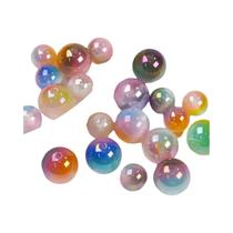 Contas Olho De Gato Para DIY, Acessórios De Joias Para Corrente De Celular, 10, 30, 50 Peças,