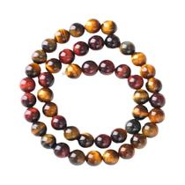 Contas Redondas De Pedra Natural Olho De Tigre 6/8/10mm Qualidade A+ Para DIY Joias Pulseira Colar