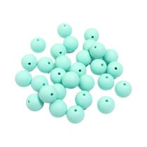Contas Redondas De Silicone Multicoloridas 12/15mm 20pcs Para DIY Joias Pulseira Colar Acessórios De
