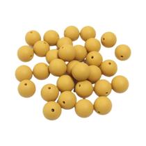 Contas Redondas De Silicone Multicoloridas 12/15mm 20pcs Para DIY Joias Pulseira Colar Acessórios De