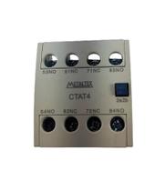 Contato Auxiliar Metaltex Ctat4 2 Na + 2 Nf P/ Ct9 Até Ct50