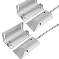 Contato magnético para porta de garagem WESUA com sensor com fio e cabo de 38 cm