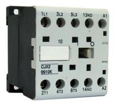 Contator 9a 110vca Cjx2-k09 Mini Tripolar 1na Jng