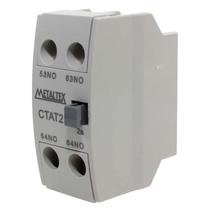 Contator Auxiliar Tripolar Frontal CTAT2-02 16A 2NF Metaltex