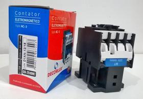 Contator Eletromagnético AC 25a 220Vac CO-2510M7 Dercorlux