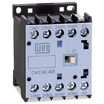 Contator Mini 10a WEG 4 NA 190V/220V CWCA0-40-00V26 Contator Mini 10a WEG 4 NA 190V/220V CWCA0-40-00V26
