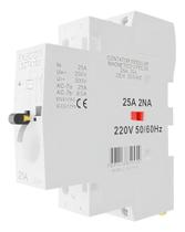 Contator Modular Bipolar Chave 25A 2Na 2 Polos 2P Contatora