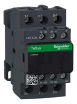 Contator potencia tripolar 25a 24vca 1na+1nf 50/60hz lc1d25b7 - schneider electric