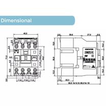 Contator Soprano Cs(T)-009-10-220Vca-9A-(1Na) Contator Soprano Cs(T)-009-10-220Vca-9A-(1Na)