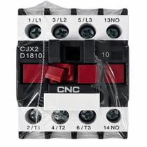 Contator trifásico tripolar cjx2 - d 1810 110v 18a