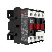 Contator trifásico tripolar cjx2-d1201 220v 12a