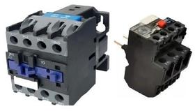 CONTATOR TRIPOLAR - JX2-4011 - (1NA+1NF) - (Ith 60A) - 40A + RELE DE SOBRECARGA - RT28-93 - AJ. 23-32A - (CJX2-JX2-40/50/65/80/95)