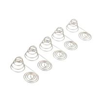 Contatos De Bateria AA Alcalina, Molas De Níquel-prata, Placa Positiva E Negativa, Pacote Com 5