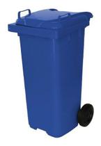 Conteiner Lixeira Plastica 120l Contentor Com Rodas Jsn