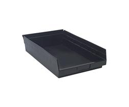 Contêineres de armazenamento Quantum Storage QSB110BK, pacote com 8 unidades pretas