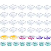 Contêineres de armazenamento Taiyin, 32 unidades transparentes para fichas de jogo Contêineres de armazenamento Taiyin, 32 unidades transparentes para fichas de jogo