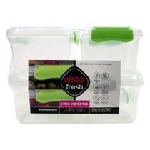 Contenedor para Alimentos REDMON VISTO FRESH Paquete de 6 Herméticos Contenedor para Alimentos REDMON VISTO FRESH Paquete de 6 Herméticos