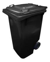 Contentor Plástico 120l Com Tampa C120p Lixeira Gari Jsn Contentor Plástico 120l Com Tampa C120p Lixeira Gari Jsn