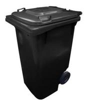 Contentor Plástico 120l Com Tampa C120p Lixeira Gari Jsn Contentor Plástico 120l Com Tampa C120p Lixeira Gari Jsn