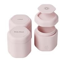 Contentores de viagem Cadence Body Care Capsule Set 40mL x 3 Contentores de viagem Cadence Body Care Capsule Set 40mL x 3