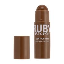 Contorno em stick contour pop marrom médio ruby kisses cps02b